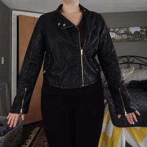 American Eagle Faux Leather Jacket